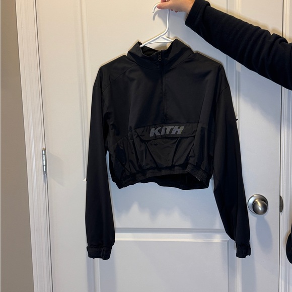 Kith Women’s Nylon Theo Cropped Jacket/Windbreaker - Picture 2 of 4